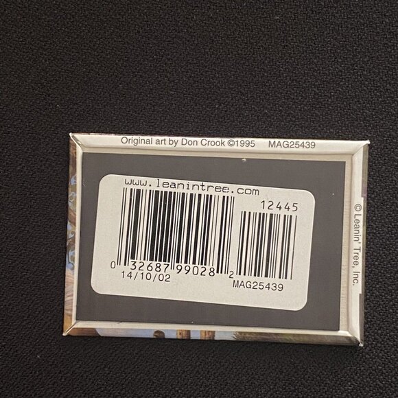 Combo Leanin' Tree Greeting Card/Magnet Horse Cats Child Country Don Crook© VTG - Picture 10 of 11